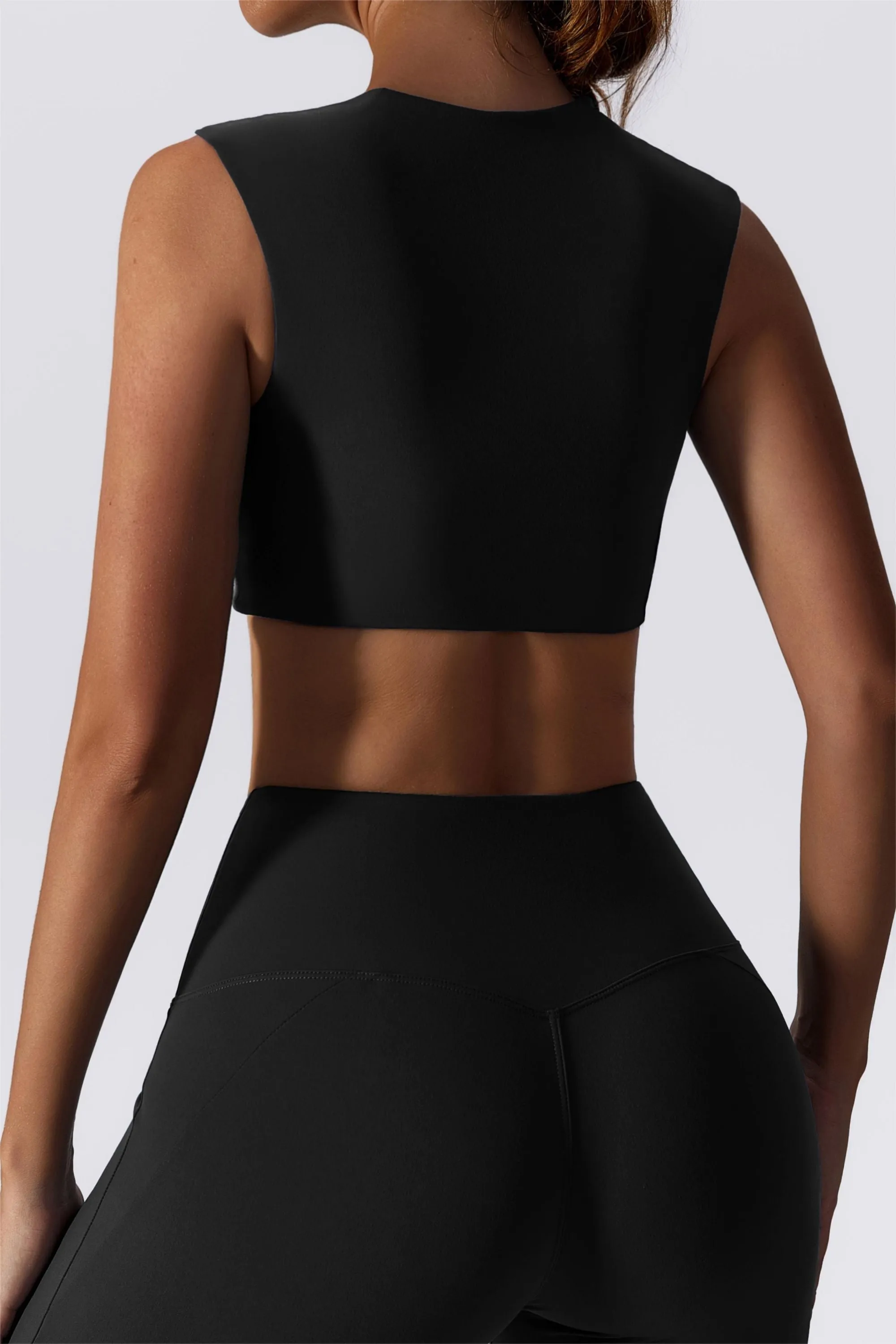 Joint Straps Sports Crop Top