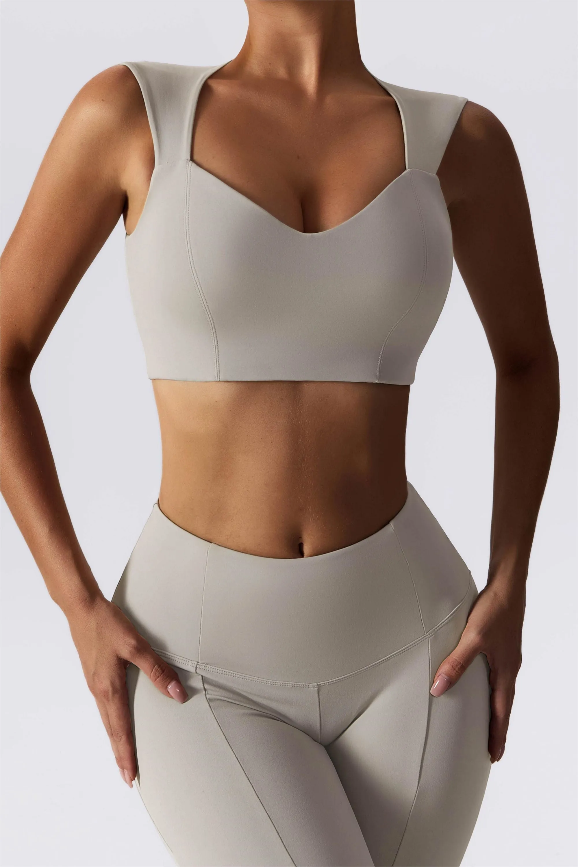 Joint Straps Sports Crop Top
