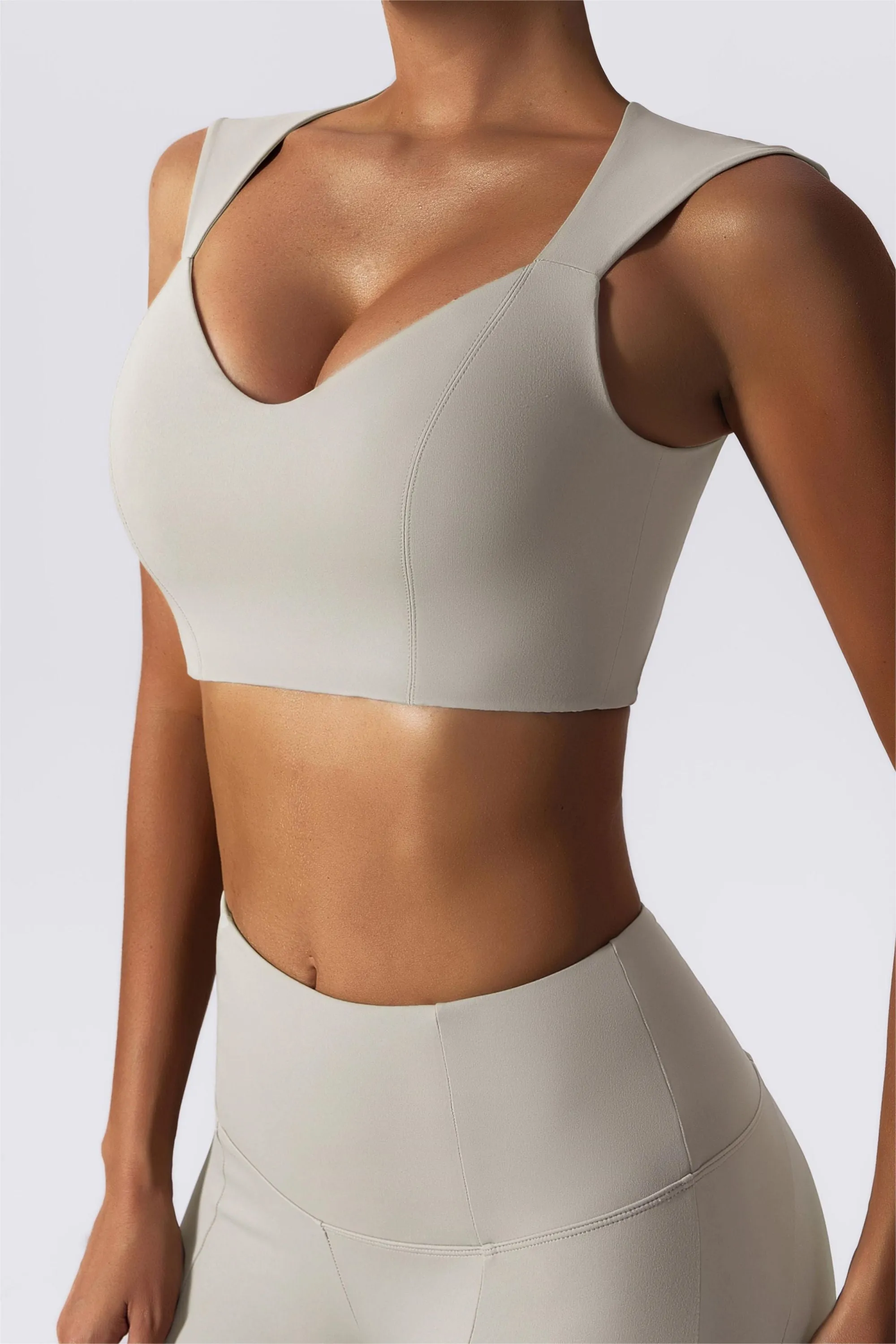 Joint Straps Sports Crop Top