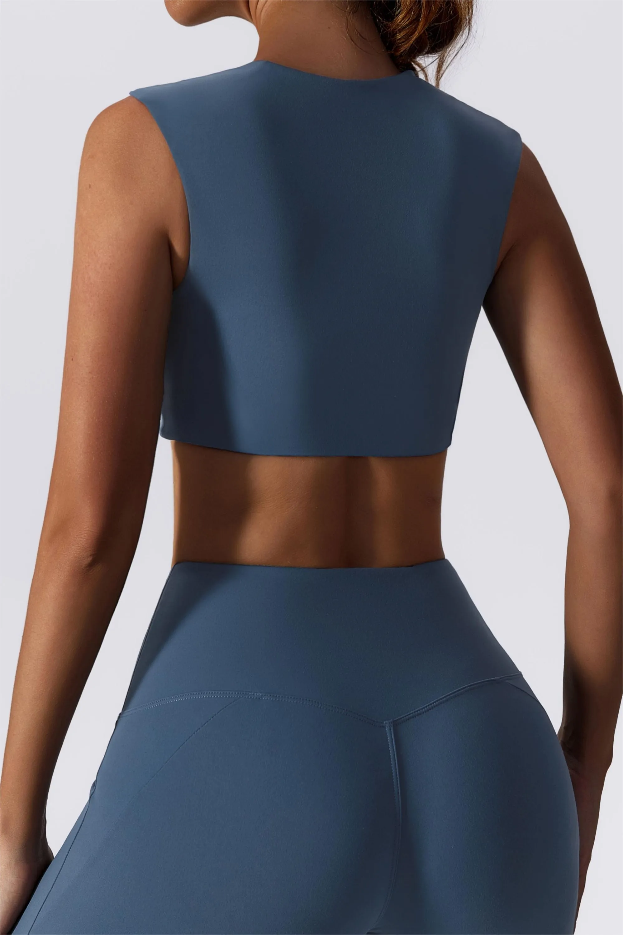 Joint Straps Sports Crop Top