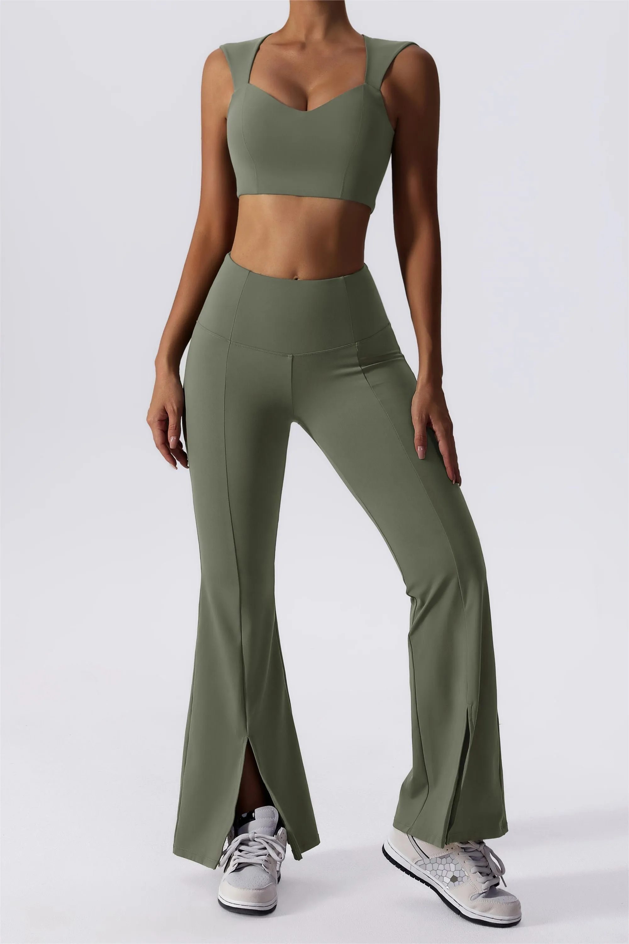 Joint Straps Sports Crop Top