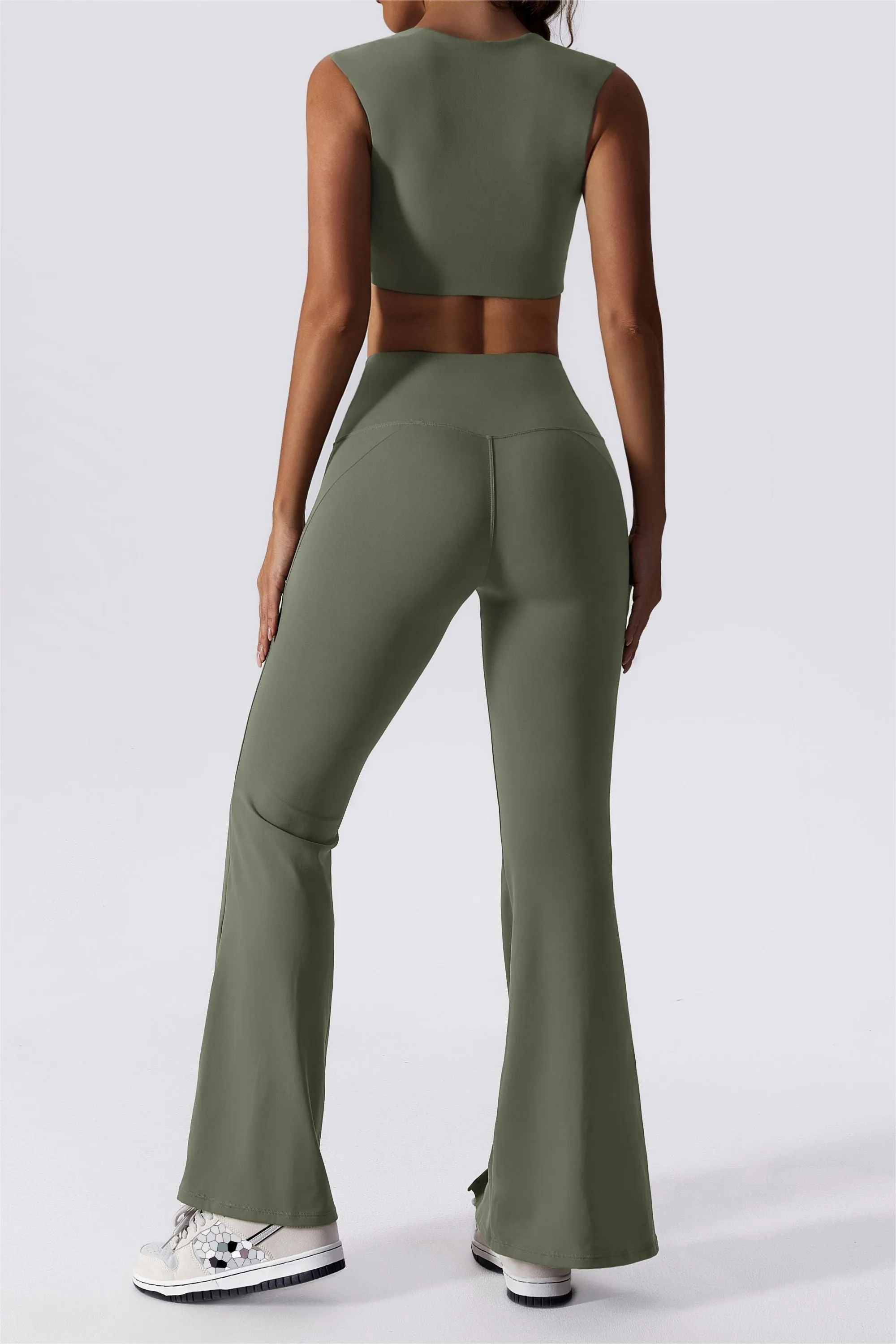 Joint Straps Sports Crop Top