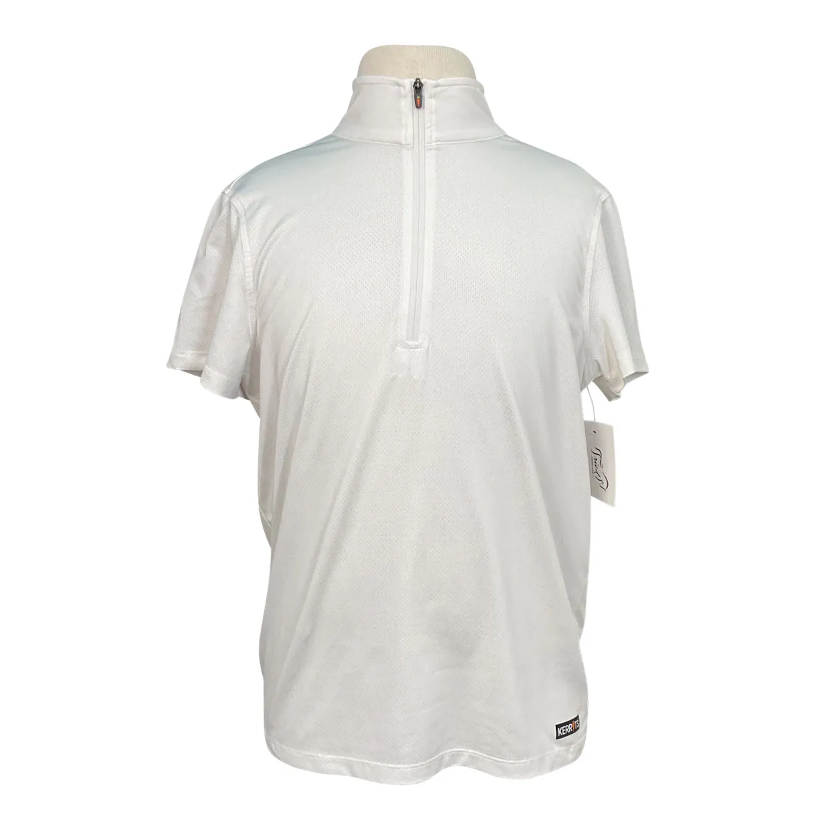 Kerrits 'Aire Ice Fil' Shirt in White - Children's XL