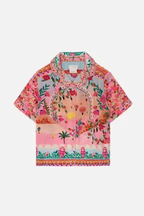 KIDS SHORT SLEEVE SHIRT 12-14 SISTER SUNSET