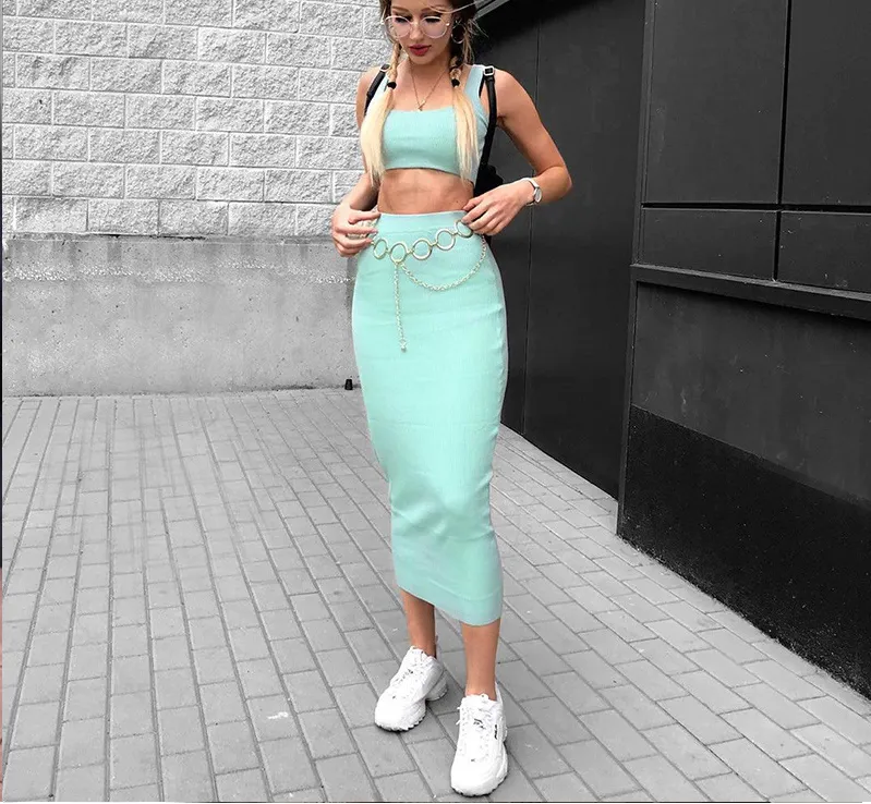 Knitted Two Piece Set