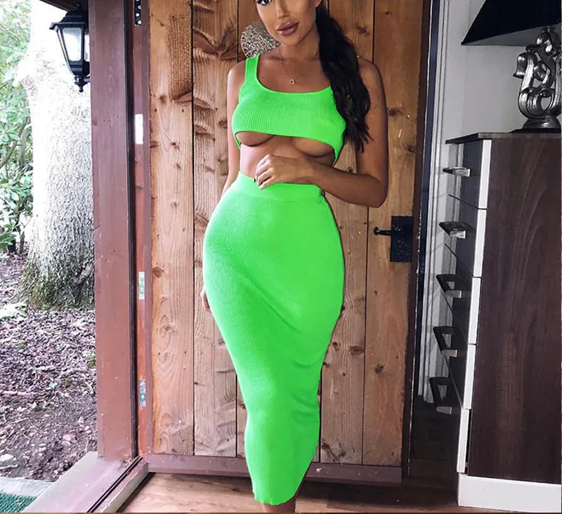 Knitted Two Piece Set