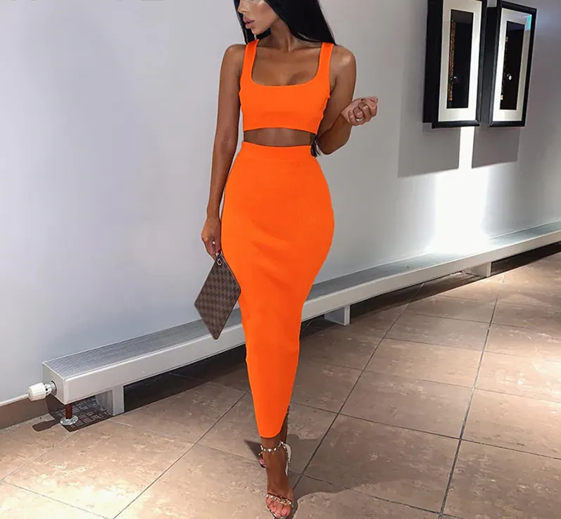 Knitted Two Piece Set