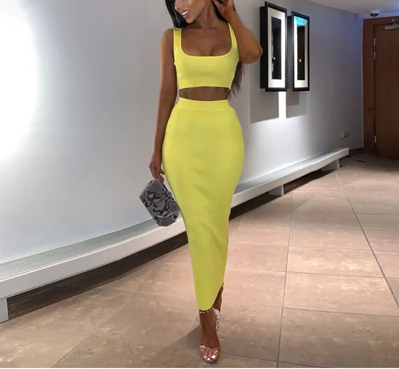 Knitted Two Piece Set