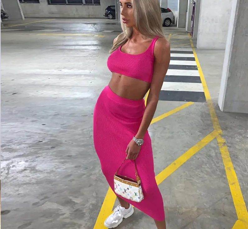 Knitted Two Piece Set