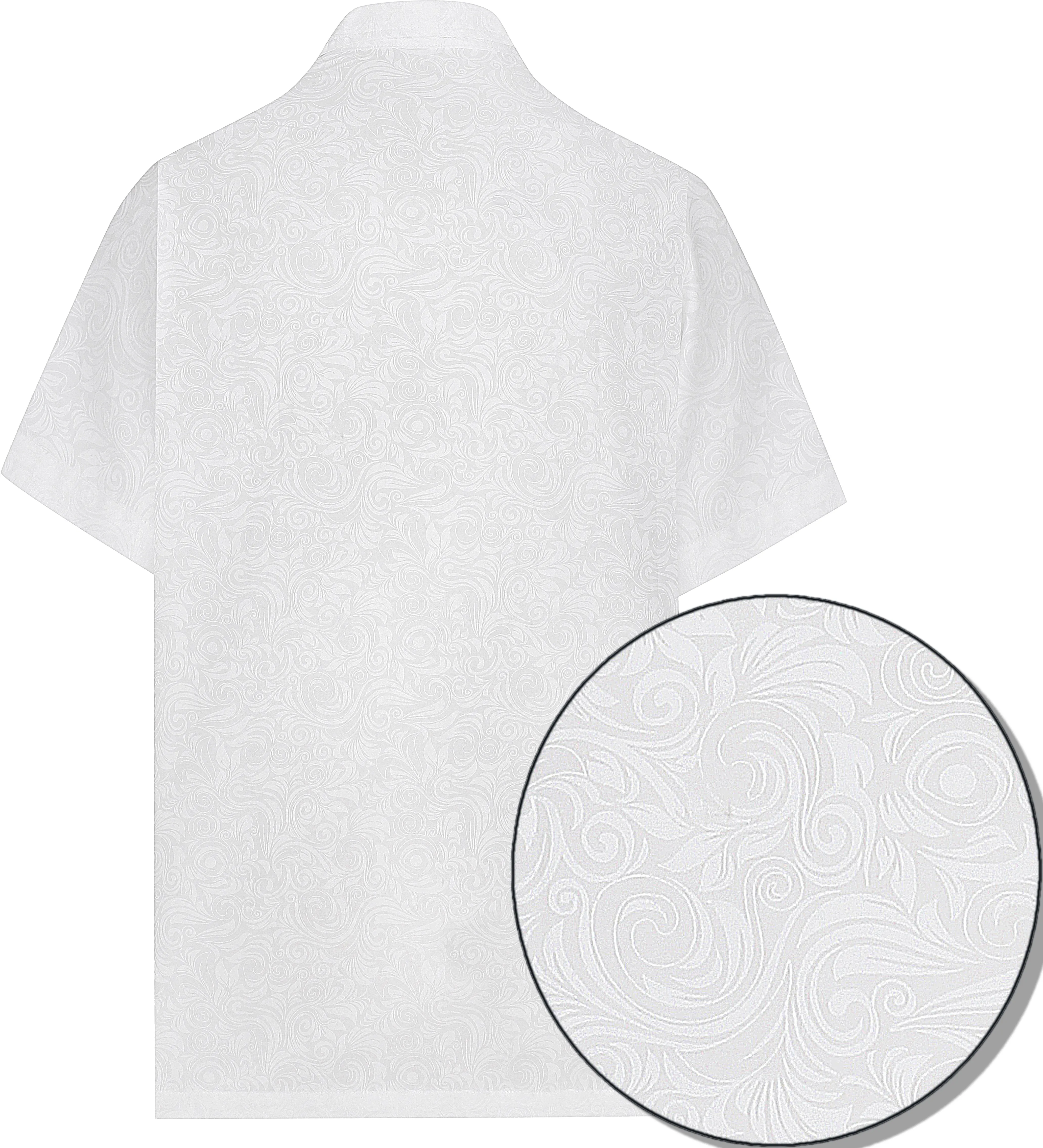 LA LEELA Men's Wear Summer Everyday Essentials  Casual  Shirt 100% NATURAL COTTON  Printed white Aloha Hawaiian Shirt
