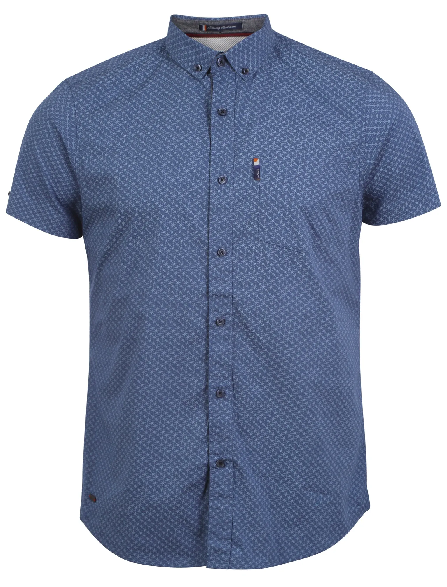 Le Shark Sabini blue Shirt