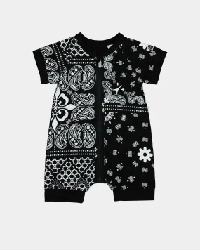 Lil Homme Infant Bandana Ultra Summer Suit Black
