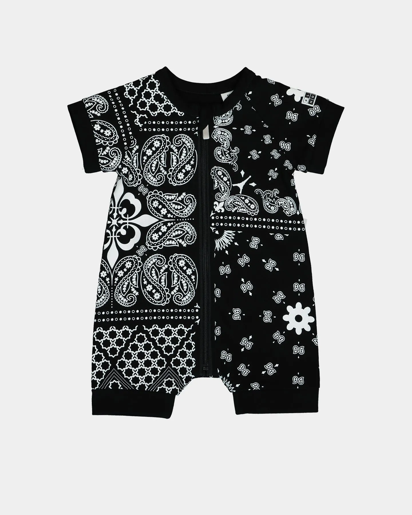 Lil Homme Infant Bandana Ultra Summer Suit Black