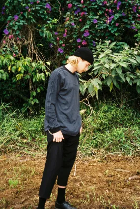 LINES L/S tee "faded black"