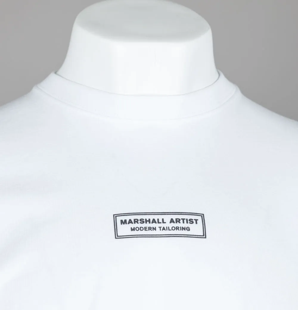 Marshall Artist Injection Box Logo T-Shirt White