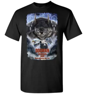 Men's Dogman Encounters Pathfinder Collection T-Shirt (design 2, with ripped border)