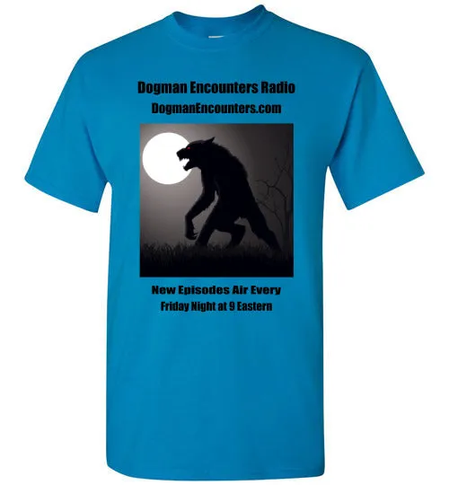 Men's Dogman Encounters Stalker Collection T-Shirt (black font)