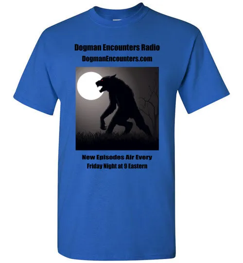 Men's Dogman Encounters Stalker Collection T-Shirt (black font)