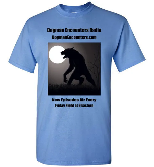 Men's Dogman Encounters Stalker Collection T-Shirt (black font)
