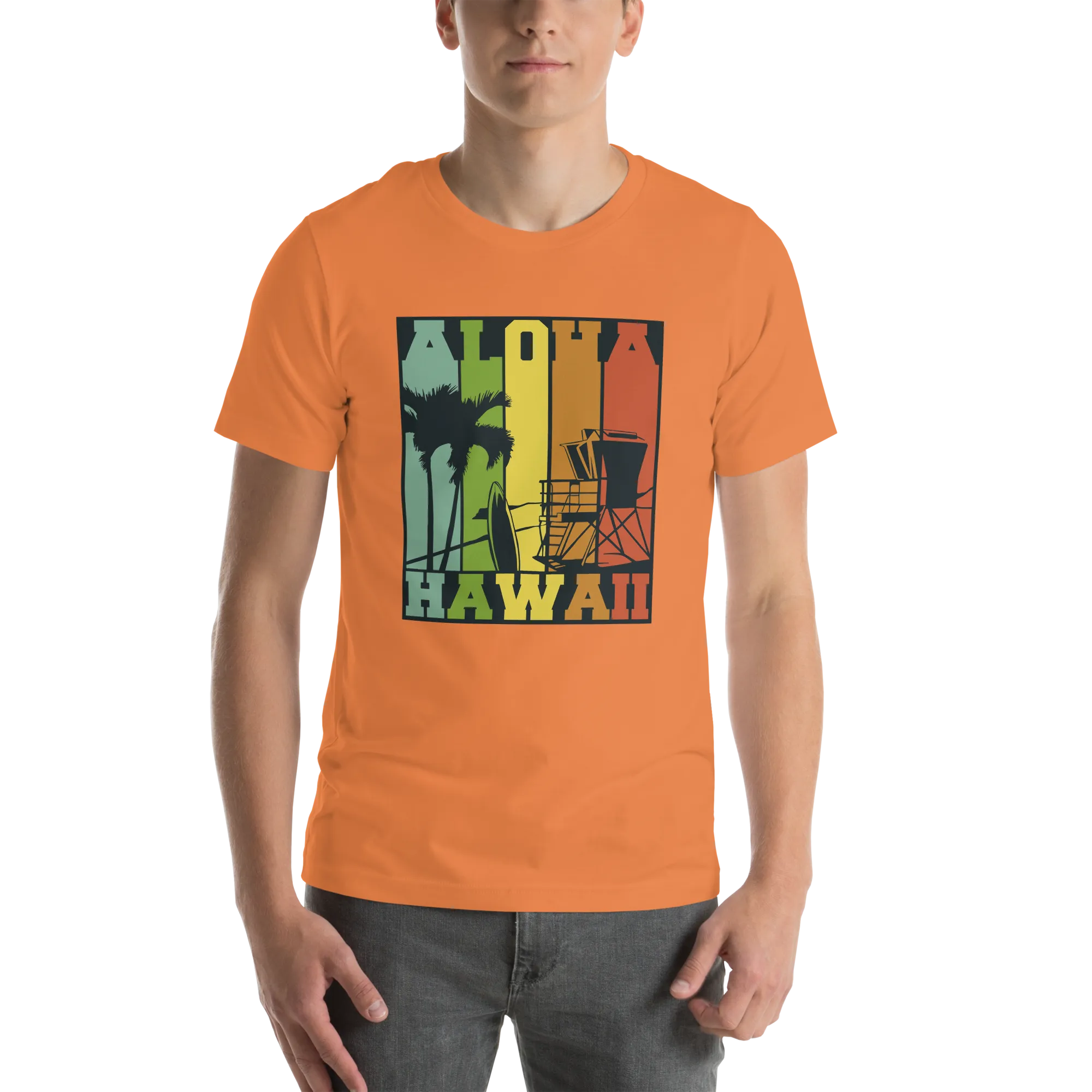 Mens t-shirt - Aloha, Vibes