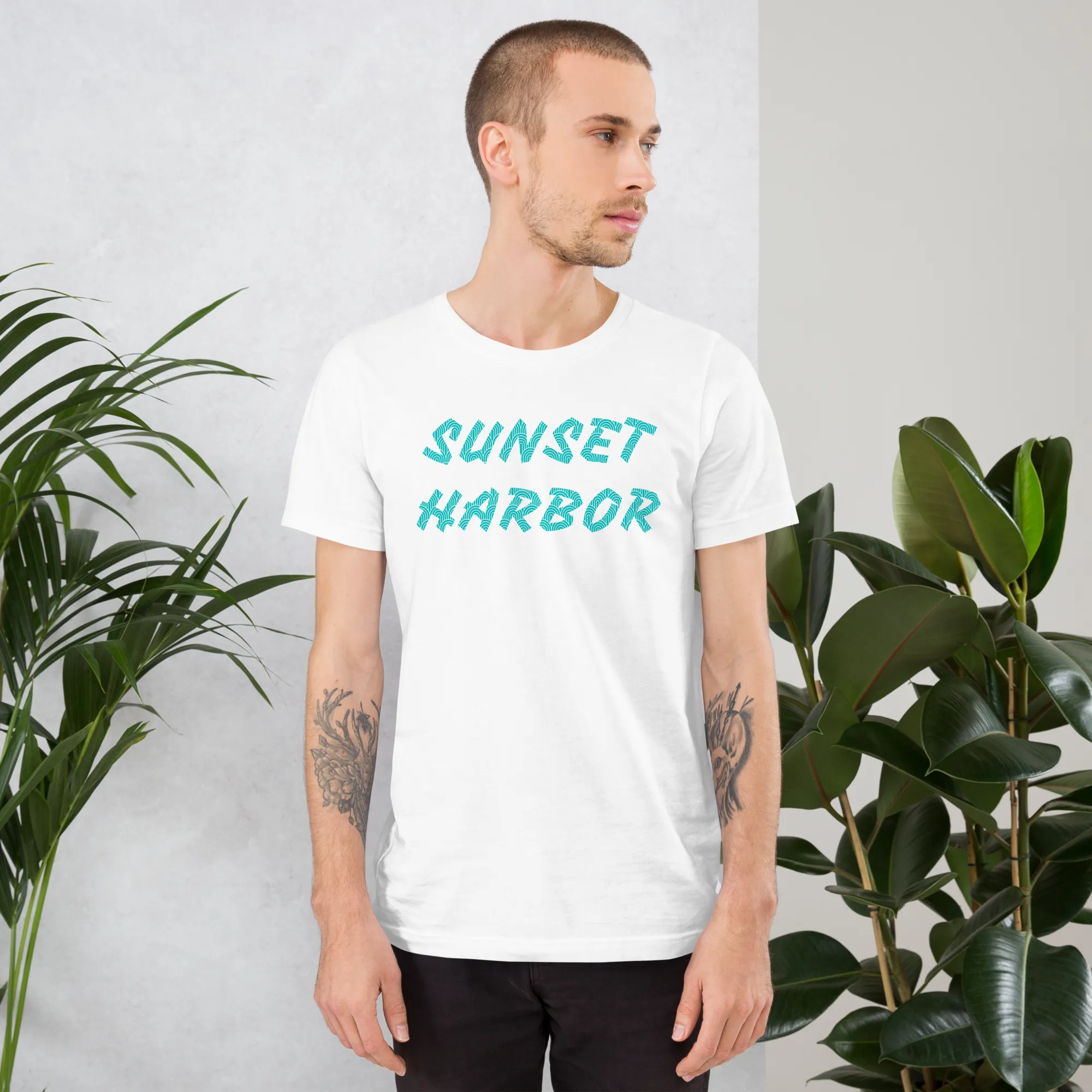 Mens t-shirt - Harbor Palm