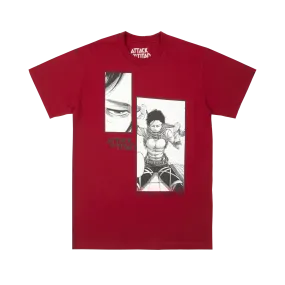 Mikasa's Choice Red Tee