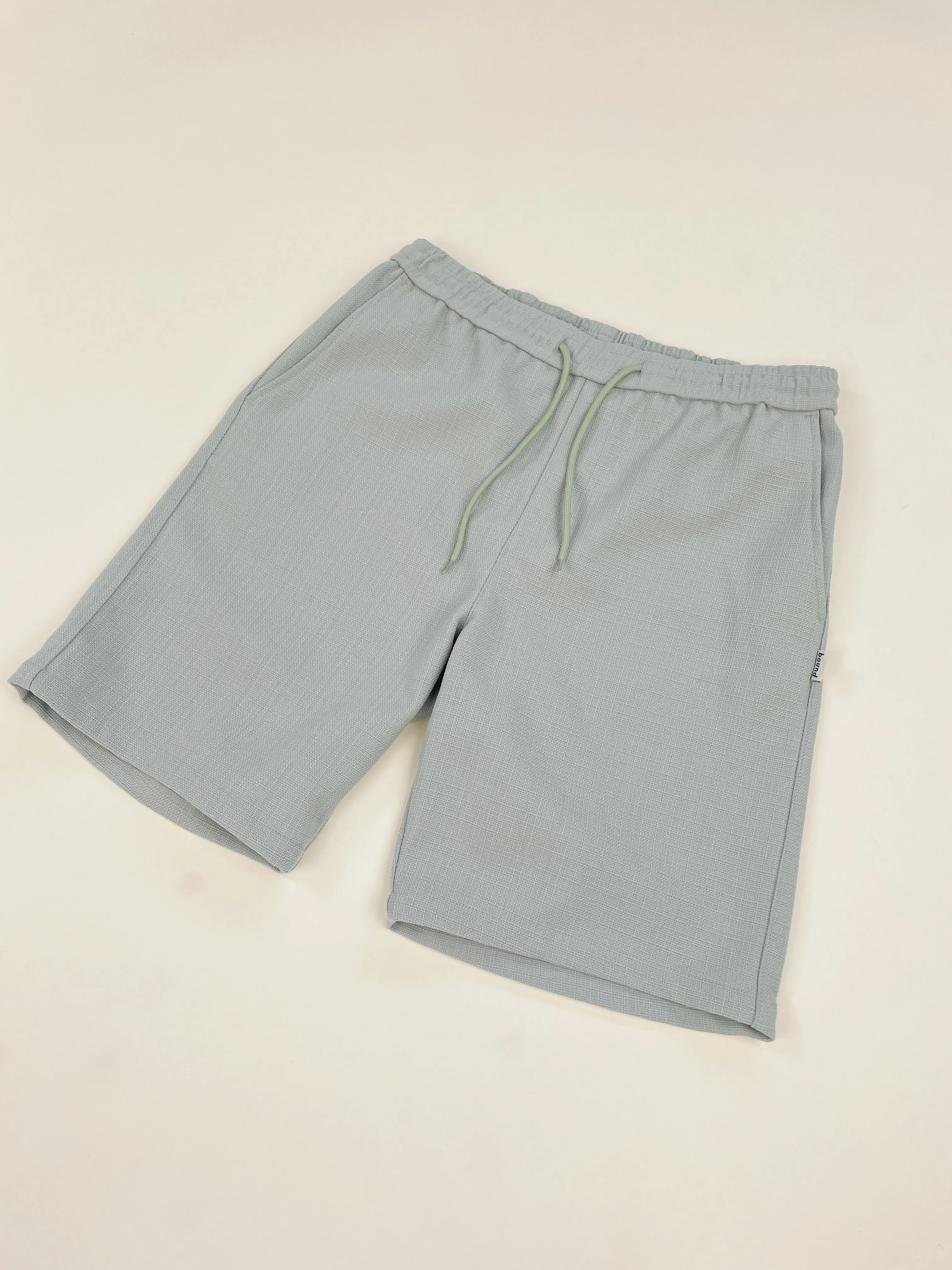 MINT TEXTURED HEAVY SHORTS