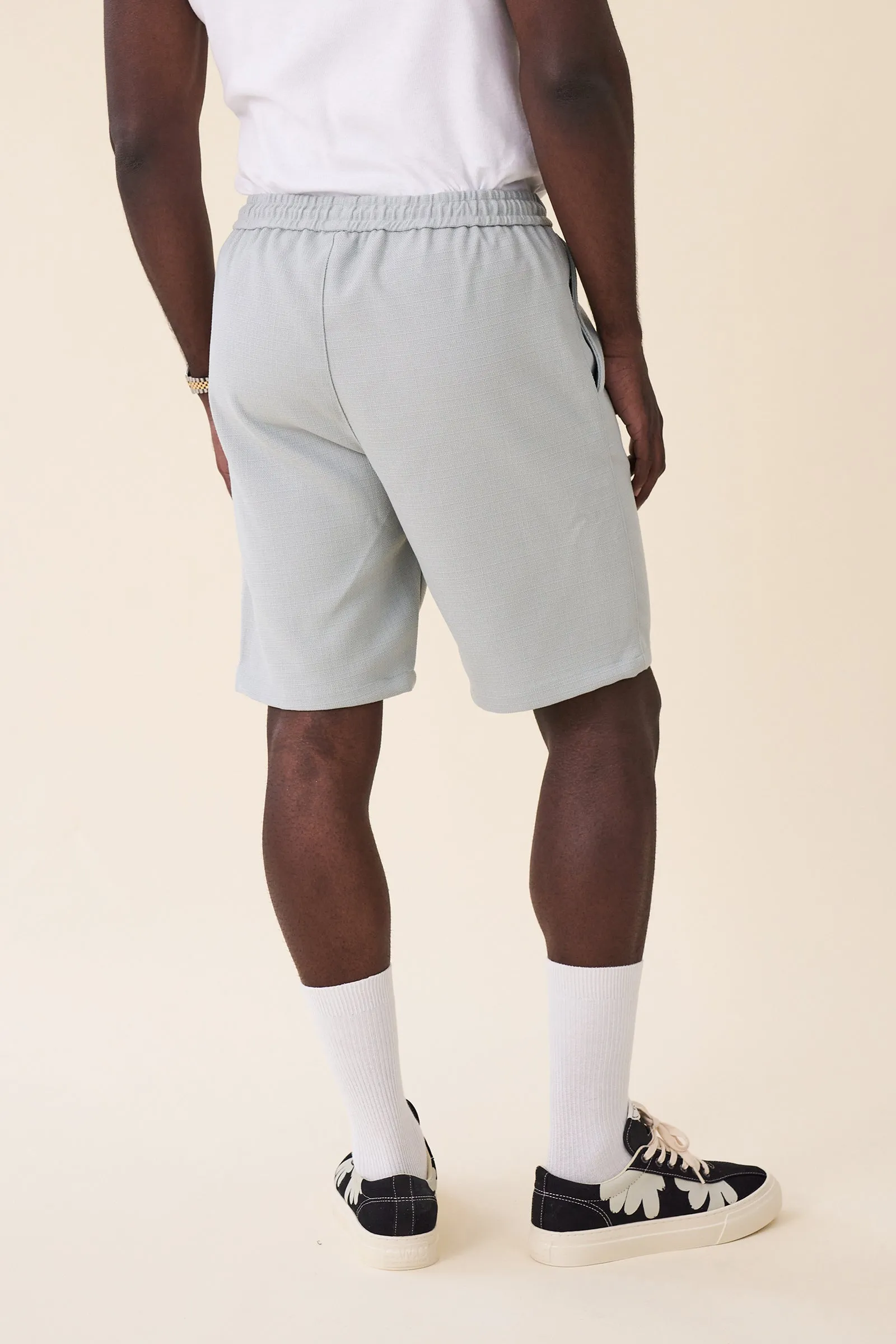 MINT TEXTURED HEAVY SHORTS