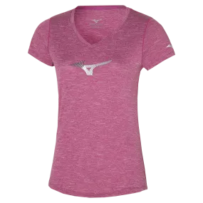 Mizuno Womens Impulse Core Logo Tee