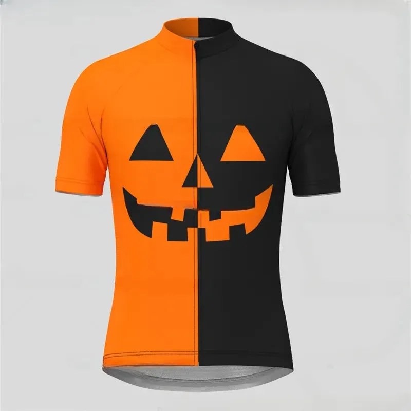 New  Pattern Summer Cycling Jerseys Men's Outdoor Mountain Bike Riding Clothes Short Sleeve Quick Drying Bicycle Shirts