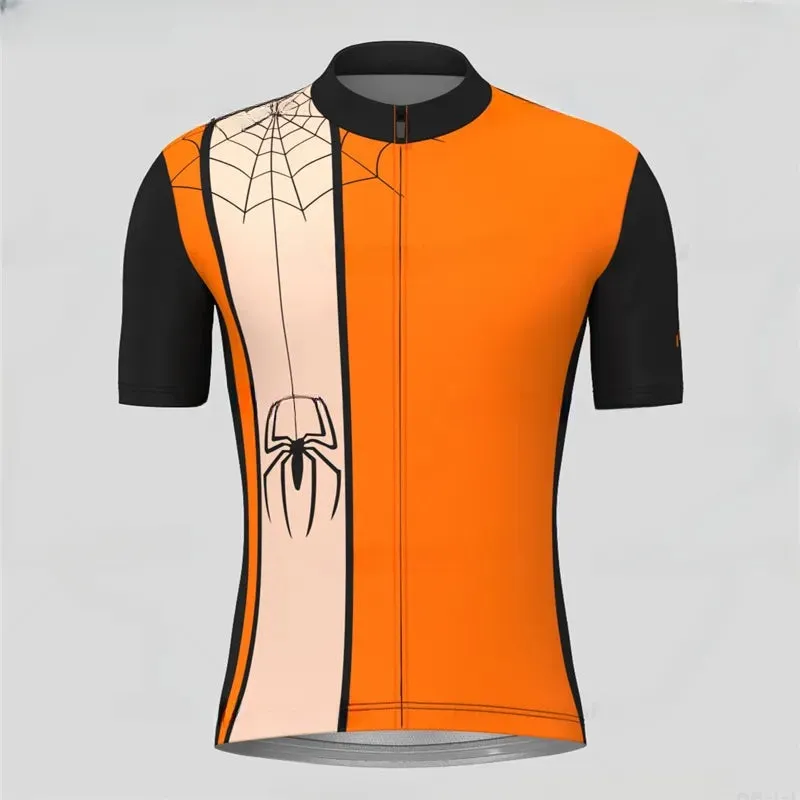 New  Pattern Summer Cycling Jerseys Men's Outdoor Mountain Bike Riding Clothes Short Sleeve Quick Drying Bicycle Shirts