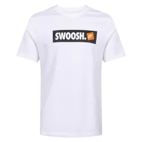 Nike Swoosh Box Logo Tee - White