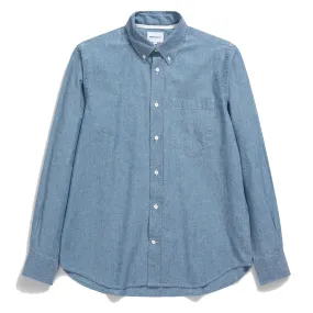 Norse Projects Algot Chambray LS Shirt Indigo