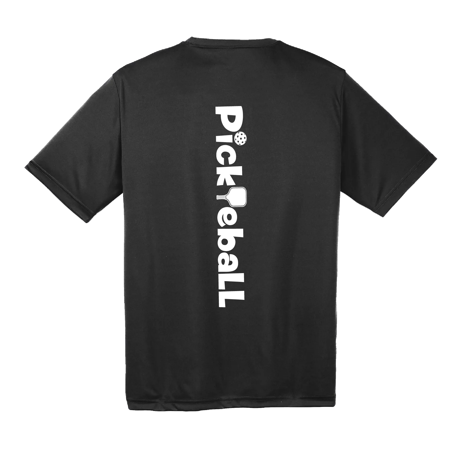 Pickleball Horizontal (Customizable) | Youth Short Sleeve Pickleball Shirts | 100% Polyester