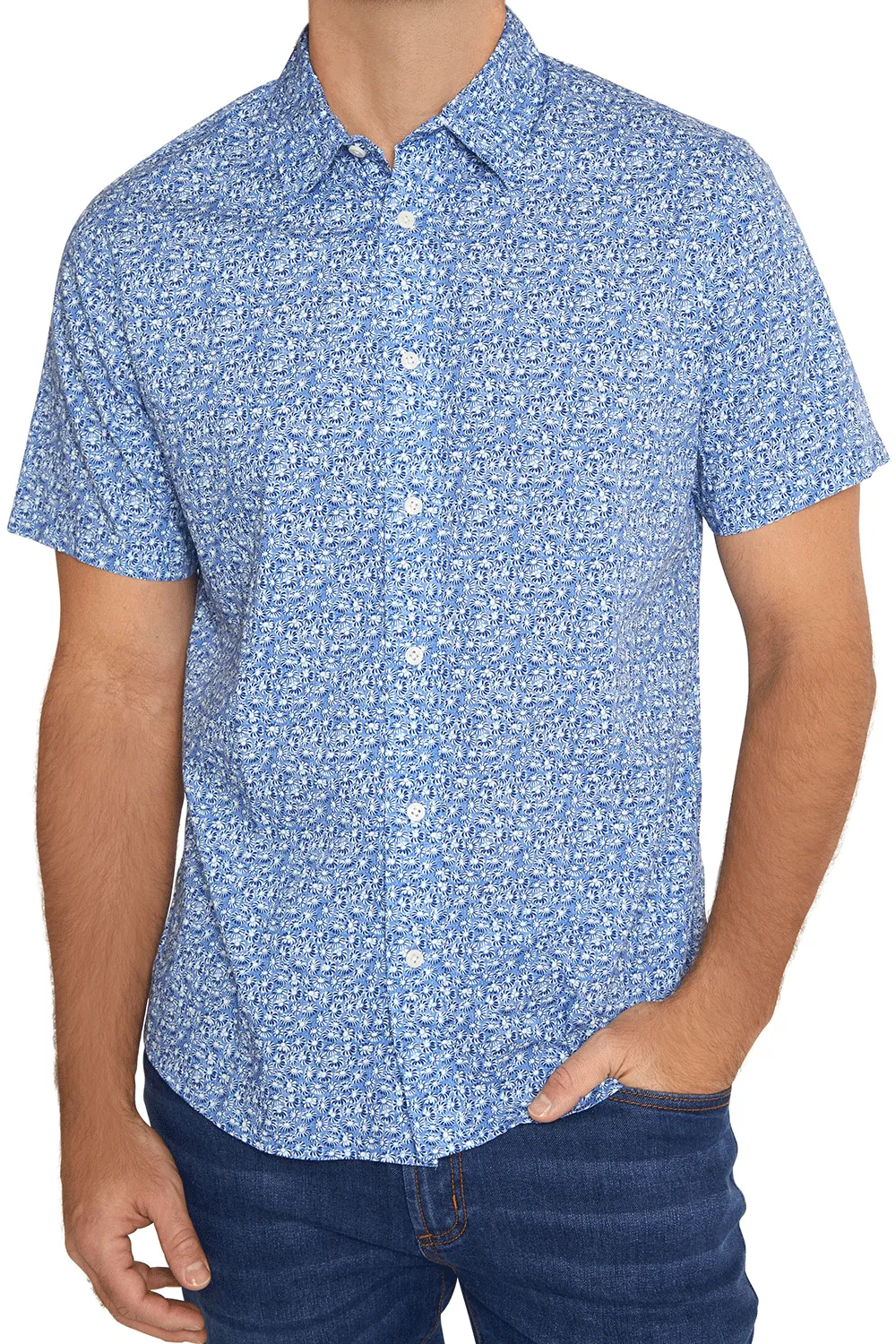 Printed Poplin Shirt