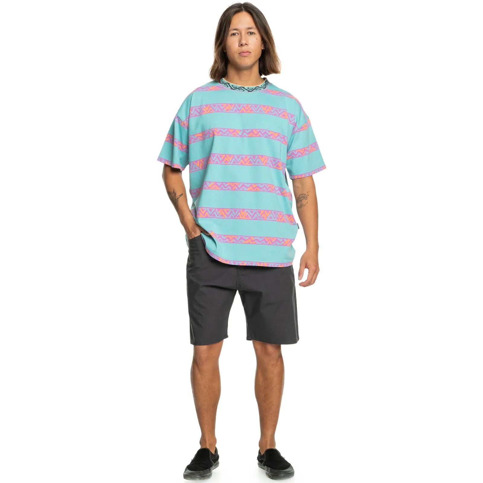 Quiksilver Mens Take Us Back Short Sleeve T-Shirt