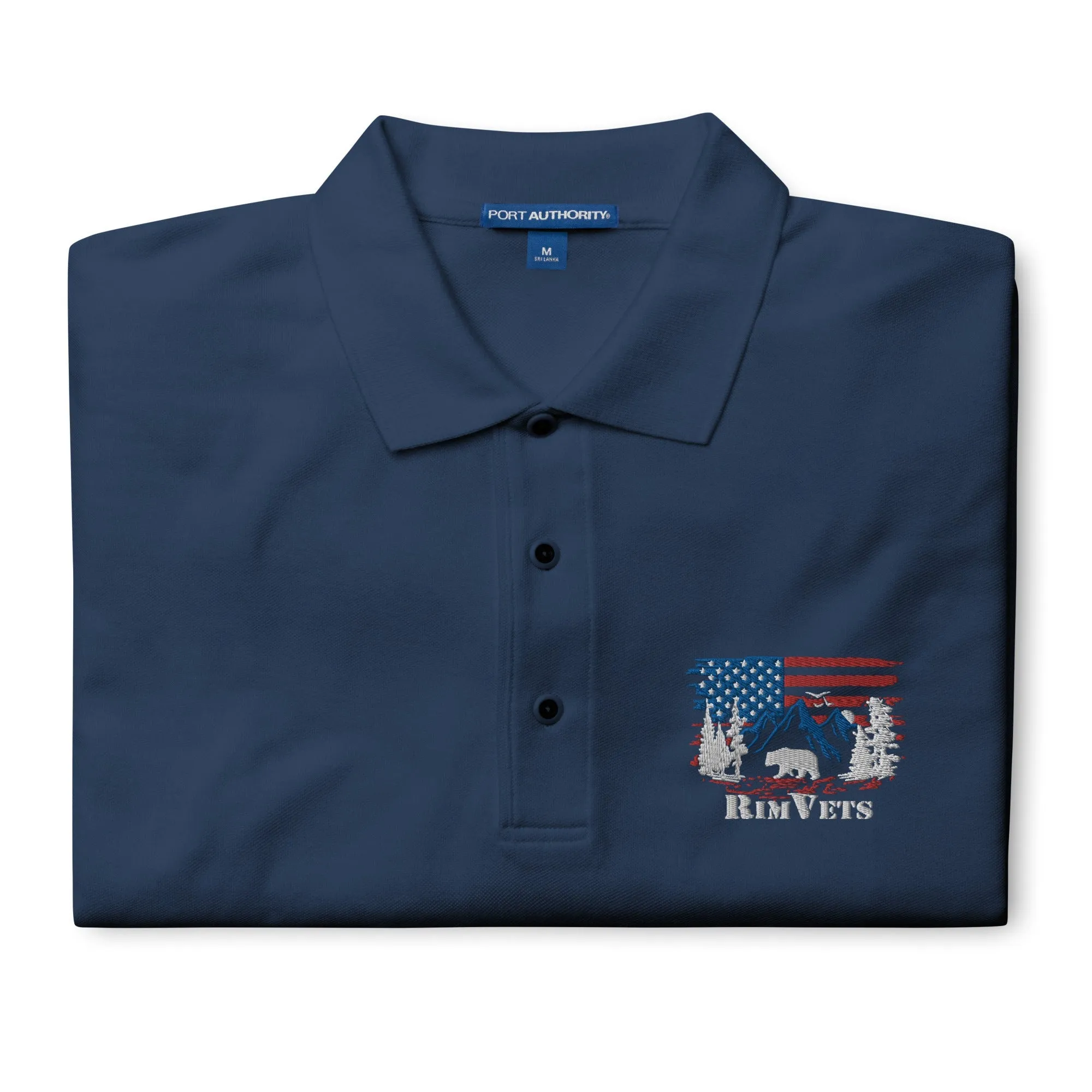 Rim Vets - Embroidered Dry Fit Polo