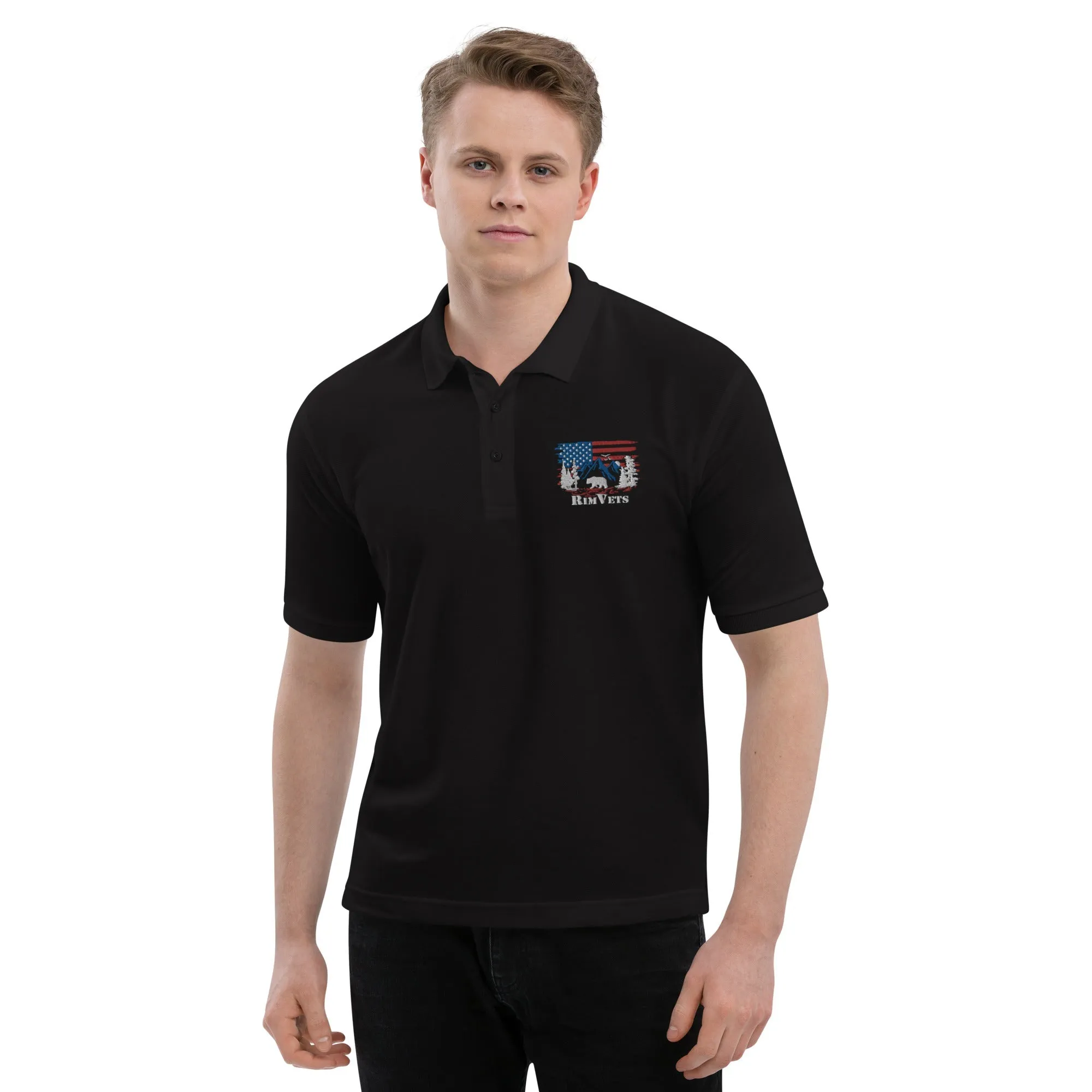Rim Vets - Embroidered Dry Fit Polo