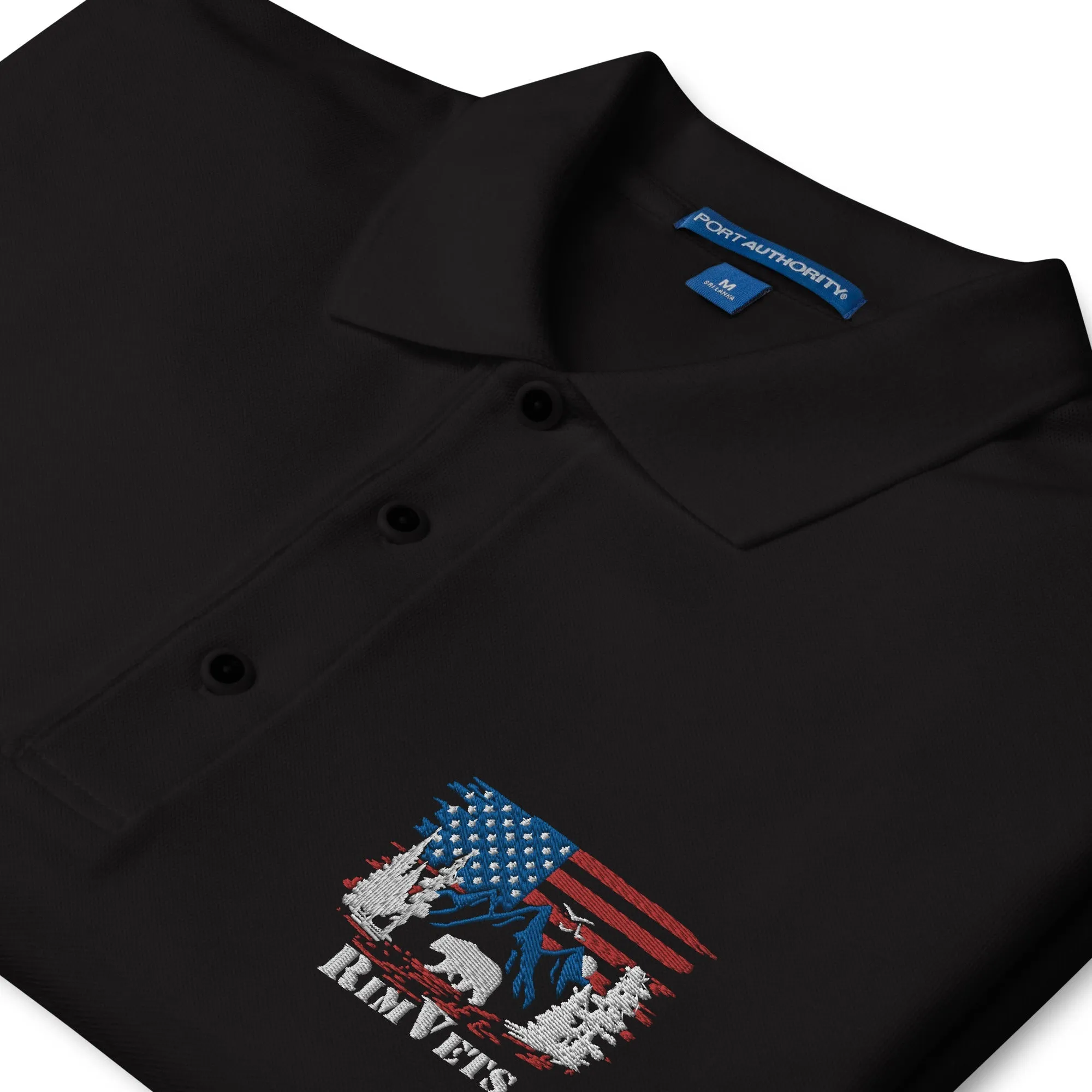 Rim Vets - Embroidered Dry Fit Polo