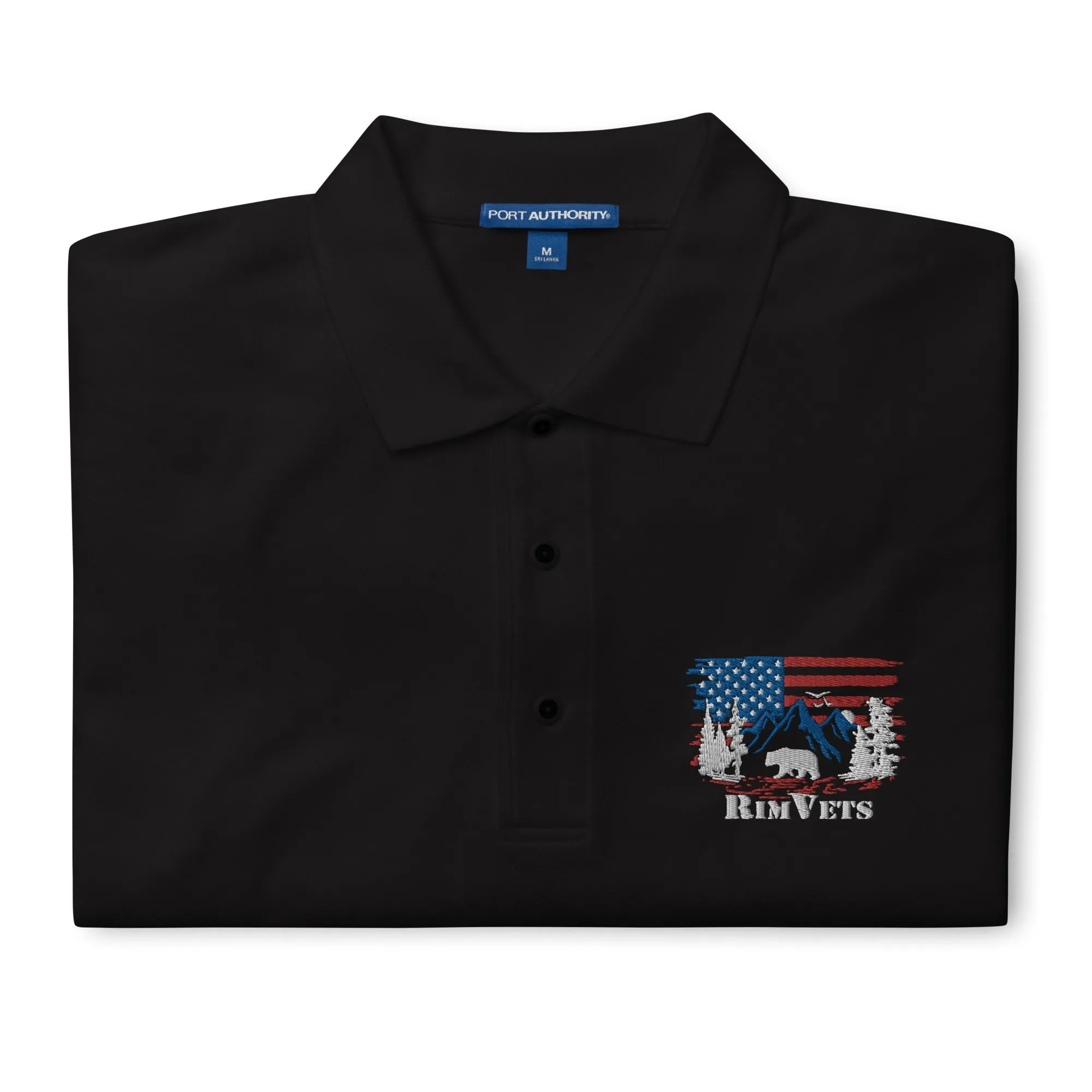 Rim Vets - Embroidered Dry Fit Polo