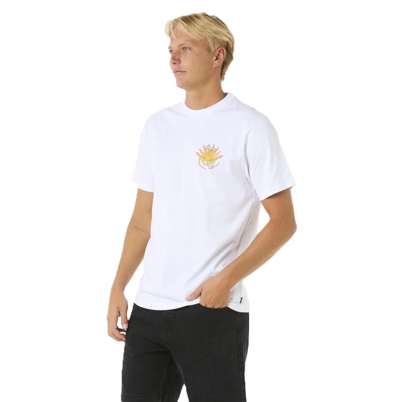 Rip Curl Mens Dazed Short Sleeve T-Shirt