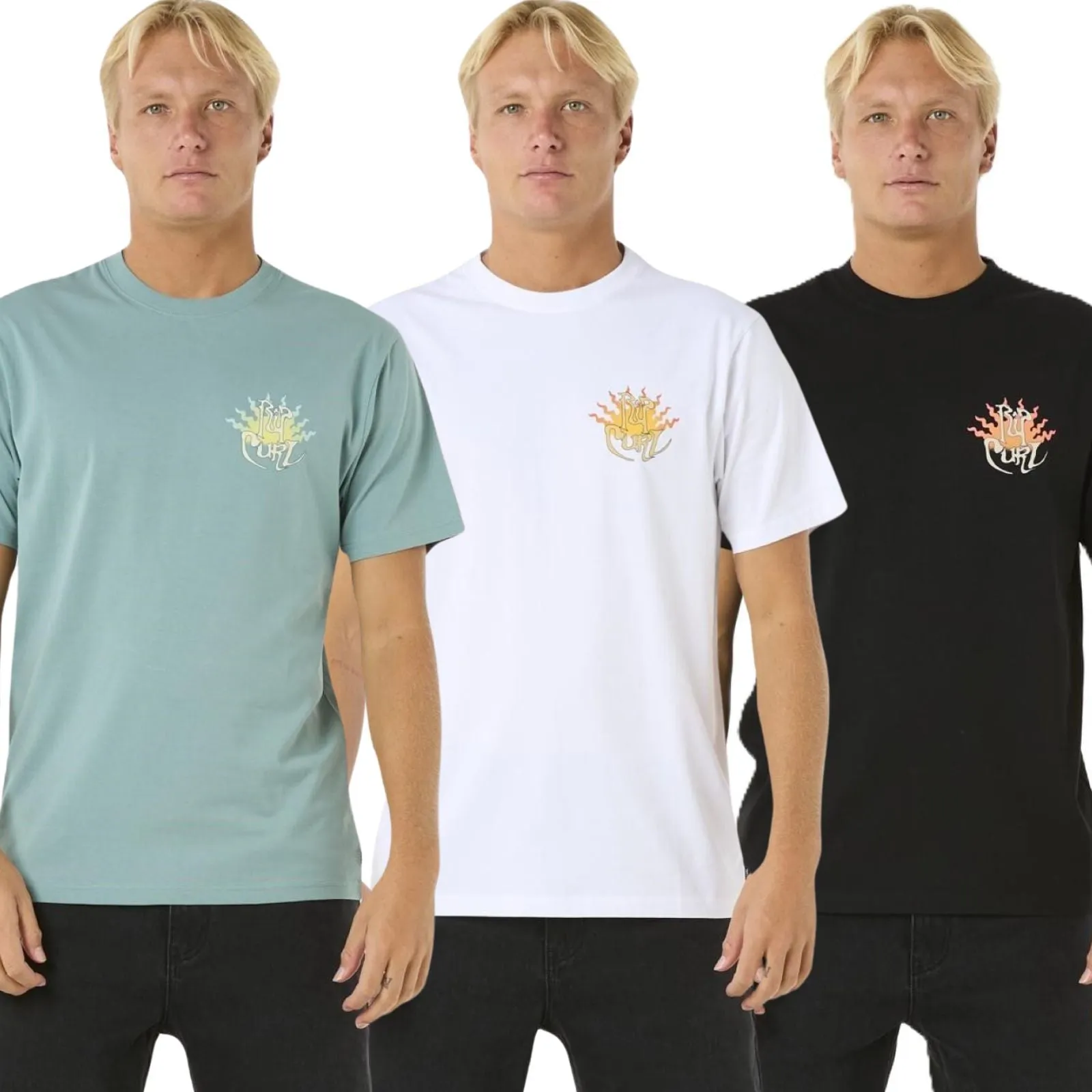 Rip Curl Mens Dazed Short Sleeve T-Shirt