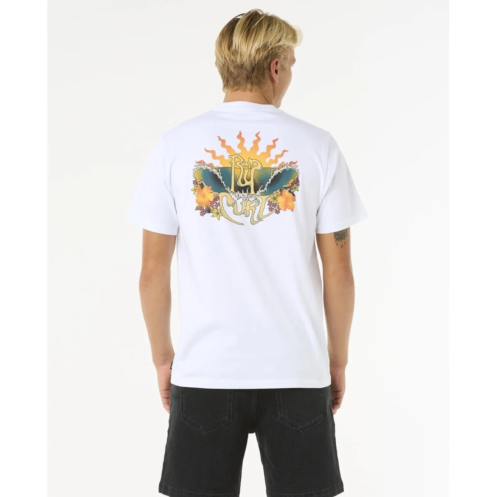 Rip Curl Mens Dazed Short Sleeve T-Shirt