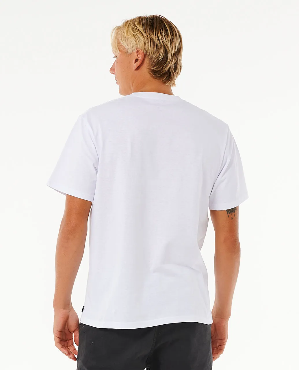 Rip Curl Mens Fill Me Up Cotton Short Sleeve T-Shirt