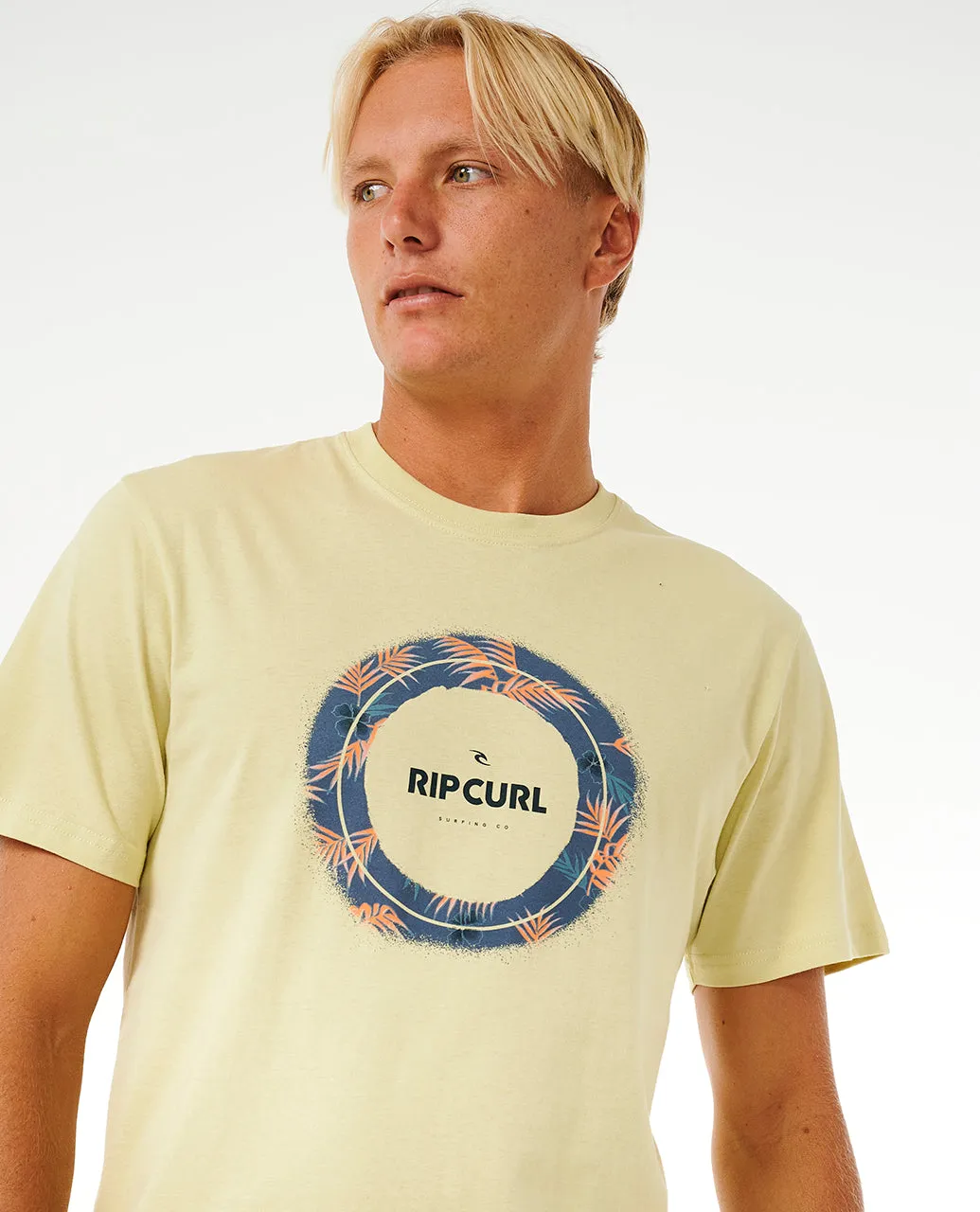 Rip Curl Mens Fill Me Up Cotton Short Sleeve T-Shirt