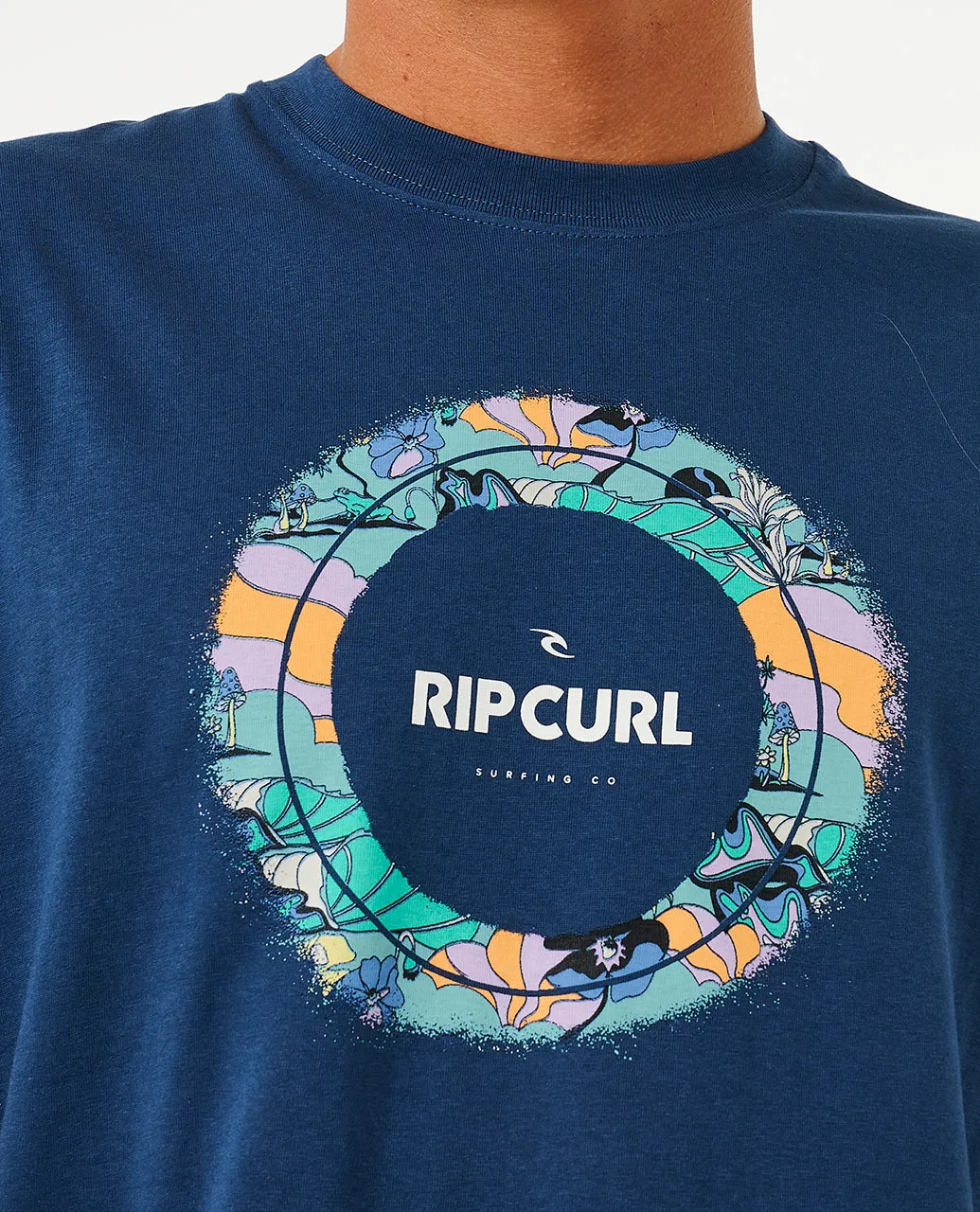 Rip Curl Mens Fill Me Up Cotton Short Sleeve T-Shirt