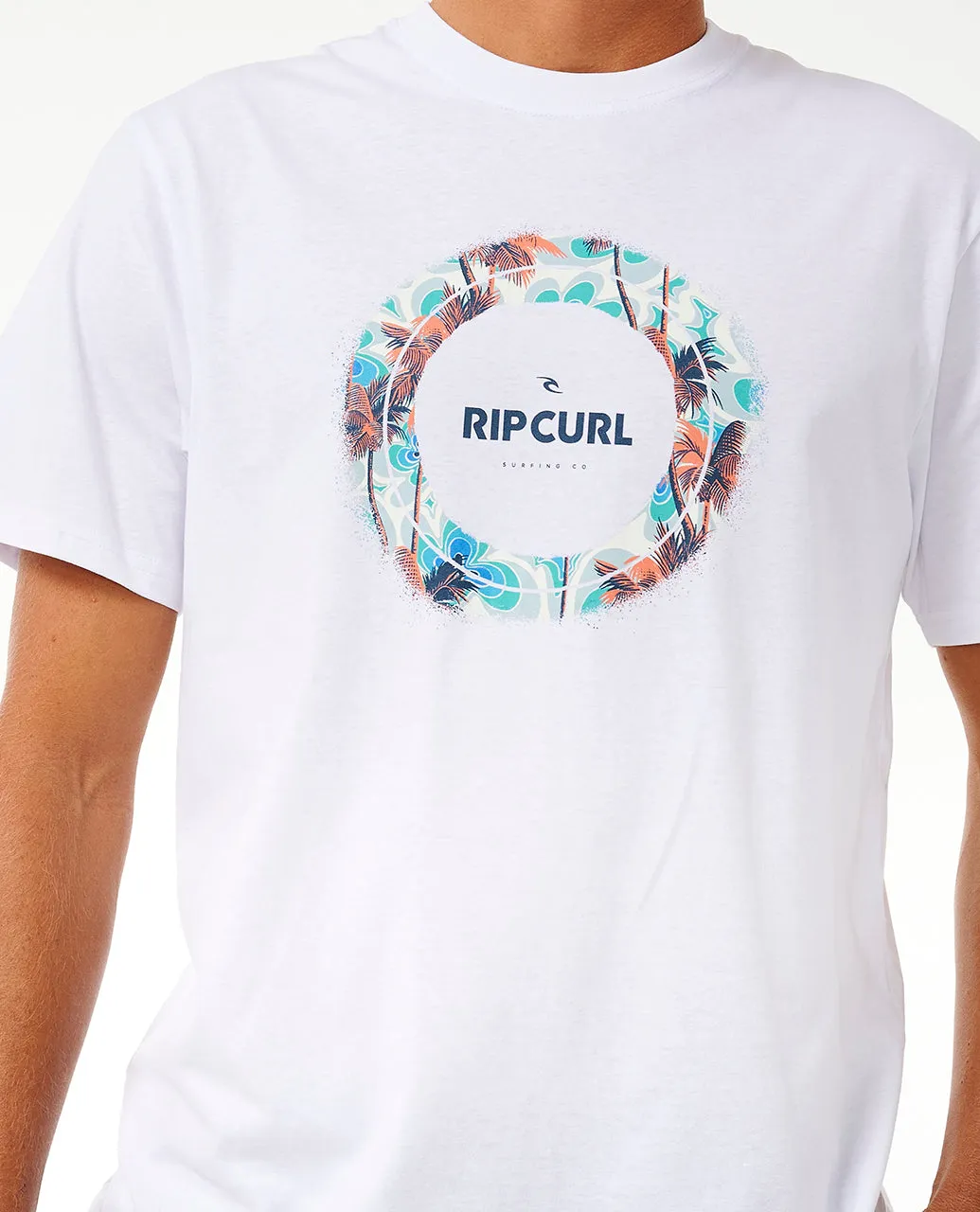 Rip Curl Mens Fill Me Up Cotton Short Sleeve T-Shirt