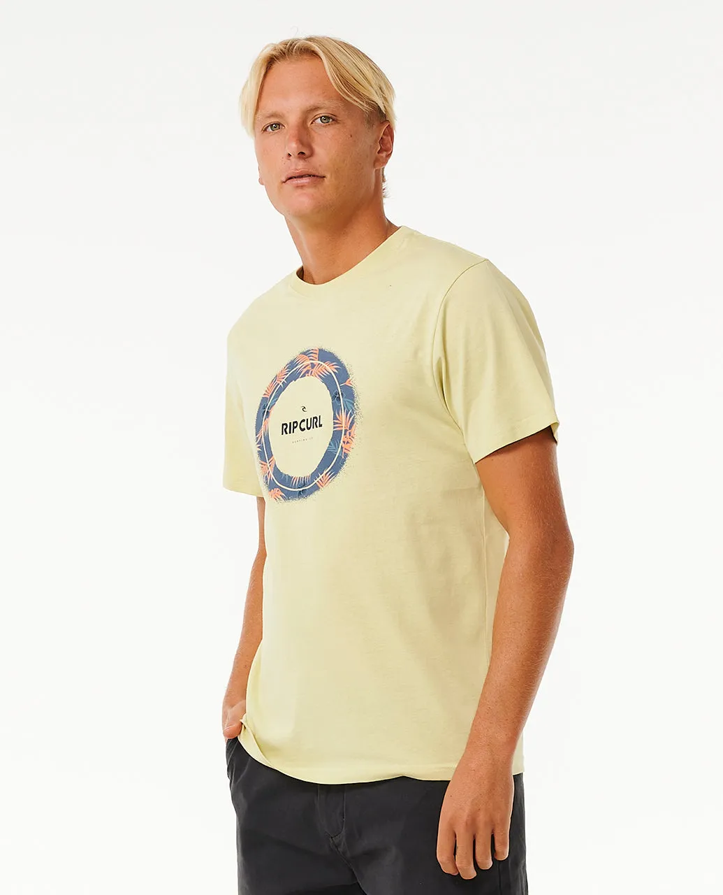 Rip Curl Mens Fill Me Up Cotton Short Sleeve T-Shirt