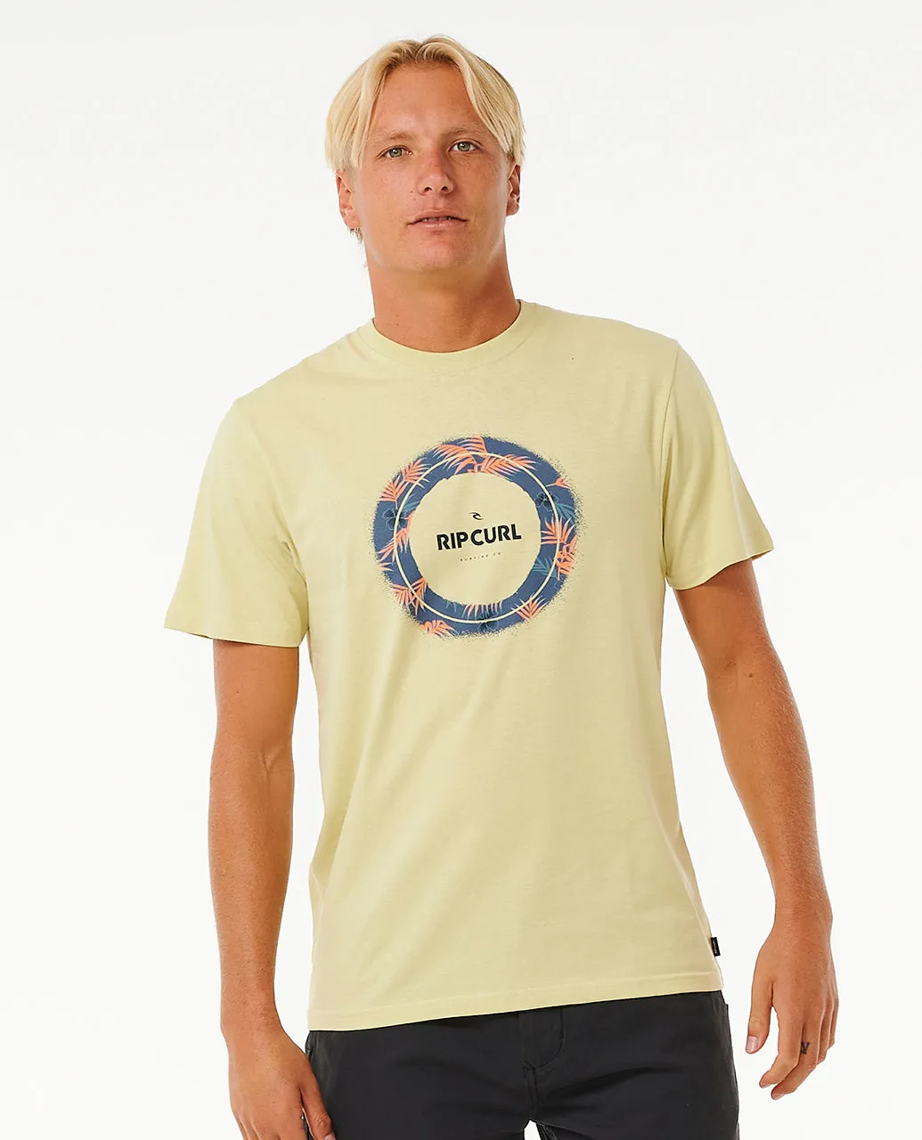 Rip Curl Mens Fill Me Up Cotton Short Sleeve T-Shirt
