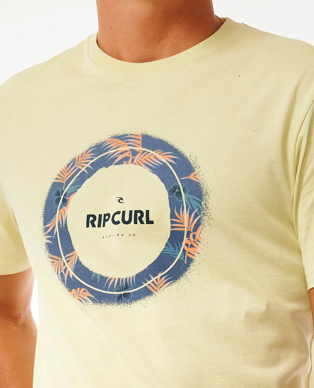 Rip Curl Mens Fill Me Up Cotton Short Sleeve T-Shirt